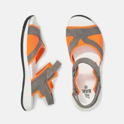 BÄR Schuhe Tabea grau/orange Fashion