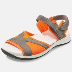 BÄR Schuhe Tabea grau/orange Fashion