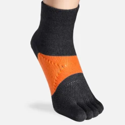 BÄR Schuhe Zehensocken Marathon anthrazit/orange Best